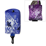 Saco de Compras Dobrável com Estampa de Borboleta e Flor em Tecido Oxford, Saco de Ombro Reutilizável, roxo, café, vermelho, vermelho rosa, vermelho púrpura, azul safira, azul céu, laranja, preto
