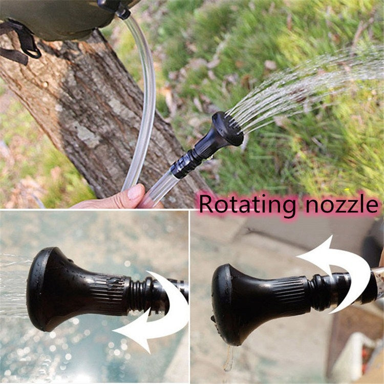 Saco de Banho para Exterior, Garrafa de Água Quente Solar para Campismo e Viagens de Carro, Saco de Armazenamento de Água 20L