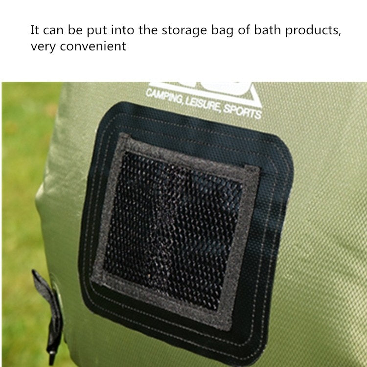 Saco de Banho para Exterior, Garrafa de Água Quente Solar para Campismo e Viagens de Carro, Saco de Armazenamento de Água 20L