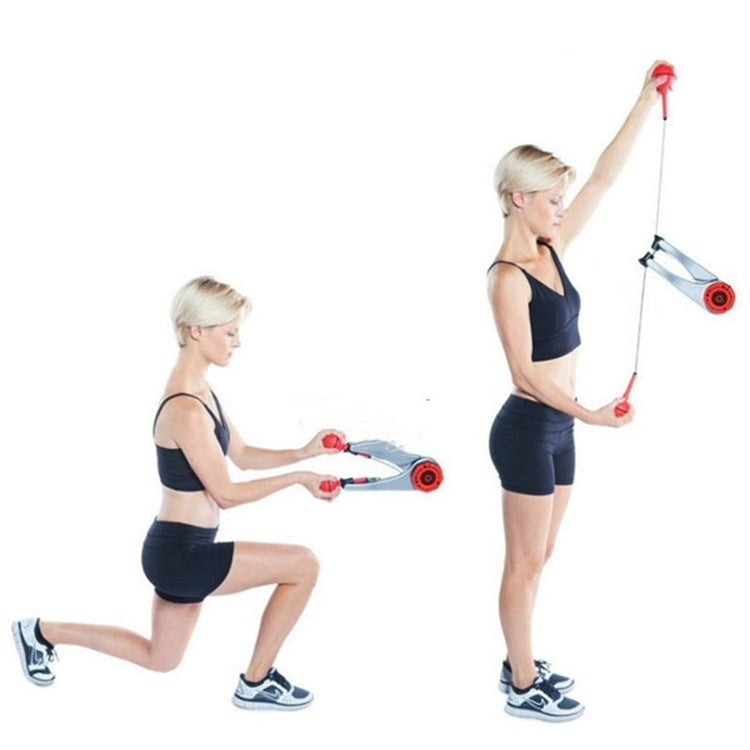 Treinador de força de pulso multifuncional ajustável, equipamento portátil para treino de força para fitness interior e exterior