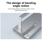Suporte de Papel Higiénico Brilhante em Aço Inoxidável com Prateleira para Telemóvel, Suporte de Papel Higiénico Brilhante