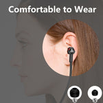 Auricular Estéreo Super Bass com Microfone para Telemóvel Samsung / Xiaomi