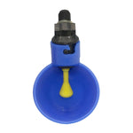 Bebedouro Automático para Codorniz Tigela para Água de Galinha com Bico Amarelo Sistema de Água para Aves de Quinta