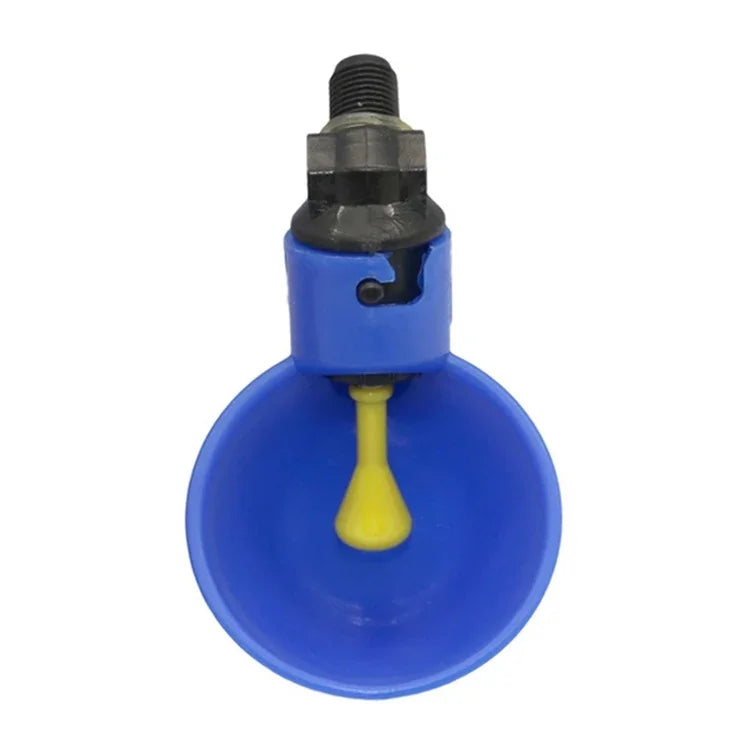 Bebedouro Automático para Codorniz Tigela para Água de Galinha com Bico Amarelo Sistema de Água para Aves de Quinta