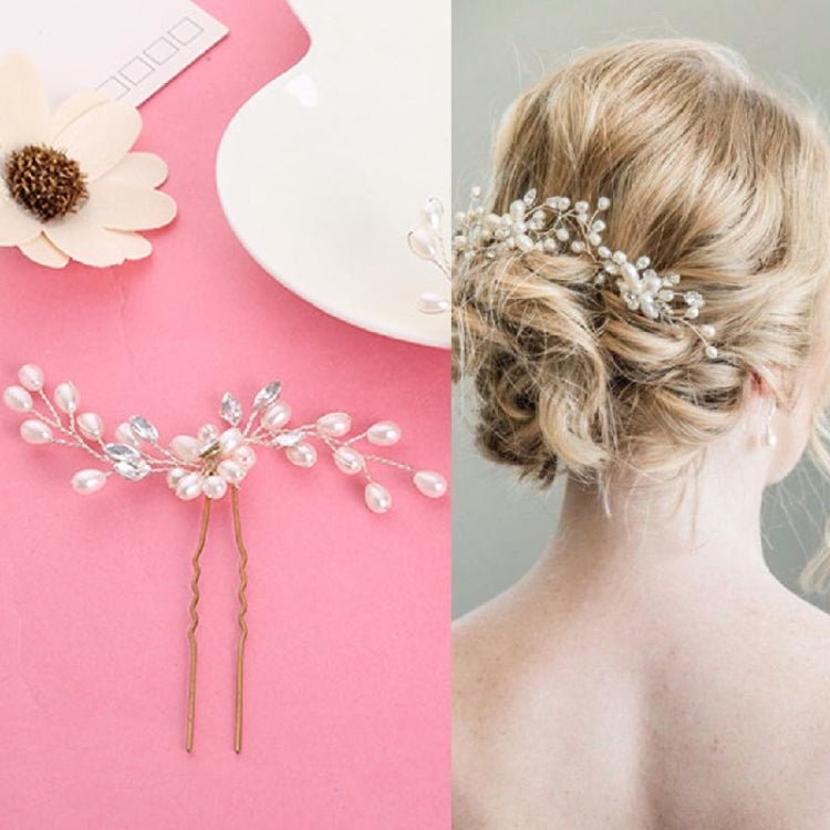 2 Peças de Acessórios de Cabelo para Festival e Casamento Bastão de Cabelo Nupcial Presilha Floral Bonito Enfeite de Cabeça Presilha de Trança Acessórios de Videira