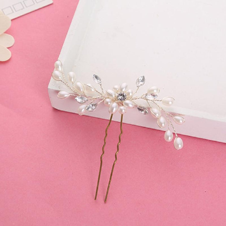 2 Peças de Acessórios de Cabelo para Festival e Casamento Bastão de Cabelo Nupcial Presilha Floral Bonito Enfeite de Cabeça Presilha de Trança Acessórios de Videira
