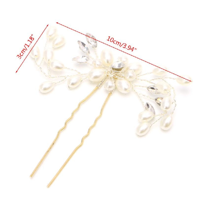 2 Peças de Acessórios de Cabelo para Festival e Casamento Bastão de Cabelo Nupcial Presilha Floral Bonito Enfeite de Cabeça Presilha de Trança Acessórios de Videira