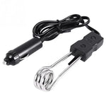 Aquecedor de Água Elétrico Portátil 12V/24V para Carro Imersão Fervente para Viagens Camping Piquenique, 12V, 24V