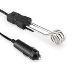 Aquecedor de Água Elétrico Portátil 12V/24V para Carro Imersão Fervente para Viagens Camping Piquenique, 12V, 24V