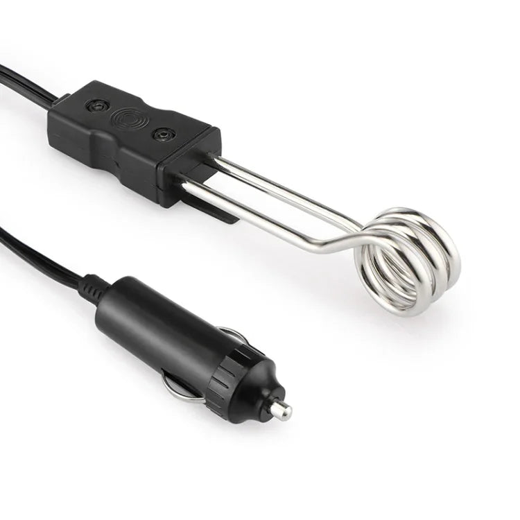 Aquecedor de Água Elétrico Portátil 12V/24V para Carro Imersão Fervente para Viagens Camping Piquenique, 12V, 24V