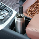 Aquecedor de Água Elétrico Portátil 12V/24V para Carro Imersão Fervente para Viagens Camping Piquenique, 12V, 24V