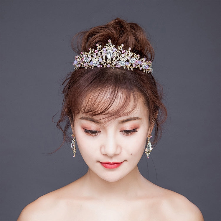 Coroas Nupciais Luxuosas com Pérolas Douradas e Rosa Tiara Feita à Mão Faixa de Cabelo para Noiva Diadema de Cristal Coroa de Rainha Acessórios para Cabelo de Casamento, Coroa de Pérolas Rosa, Coroa de Pérolas Dourada, Coroa de Pérolas Branca