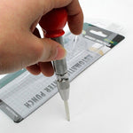 Punzão Central Automático com Mola para Marcação de Furos, Corpo em Aço Carbono, TBD050247001A, TBD050247001B