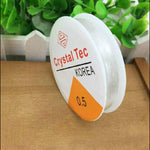 5 Peças Linha de Pesca Transparente Linha Elástica Material para Acessórios de Joalharia DIY Feito à Mão Contas Fio de Arame, 0,5mm, 0,6mm, 0,7mm, 1mm, 0,8mm