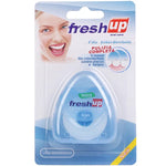2 Peças Fio Dental 50m para Higiene Oral Limpeza dos Dentes com Cera e Sabor a Menta, Fio Dental em Carretel Palito