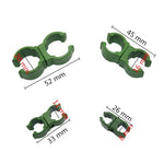 Fivela Giratória Suporte Plástico para Jardinagem Abraçadeira Universal para Tubo Fivela Plástica, Pilar de 11 mm de Diâmetro, Pilar de 20 mm de Diâmetro, Pilar de 16 mm de Diâmetro