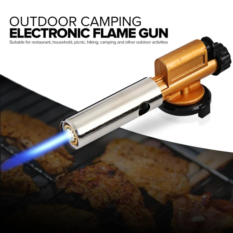 Pistola de Ignição Eletrónica a Gás Butano para Camping, Piquenique, Churrasco e Soldadura, 3