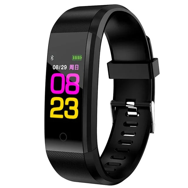 Pulseira Inteligente ID115 Plus, Monitor de Frequência Cardíaca, Pressão Arterial, Podómetro, Saúde, Corrida, Desporto, SmartWatch para iOS Android, ID115 Plus Preto, ID115 Plus Roxo, ID115 Plus Azul, ID115 Plus Vermelho, ID115 Plus Azul Escuro