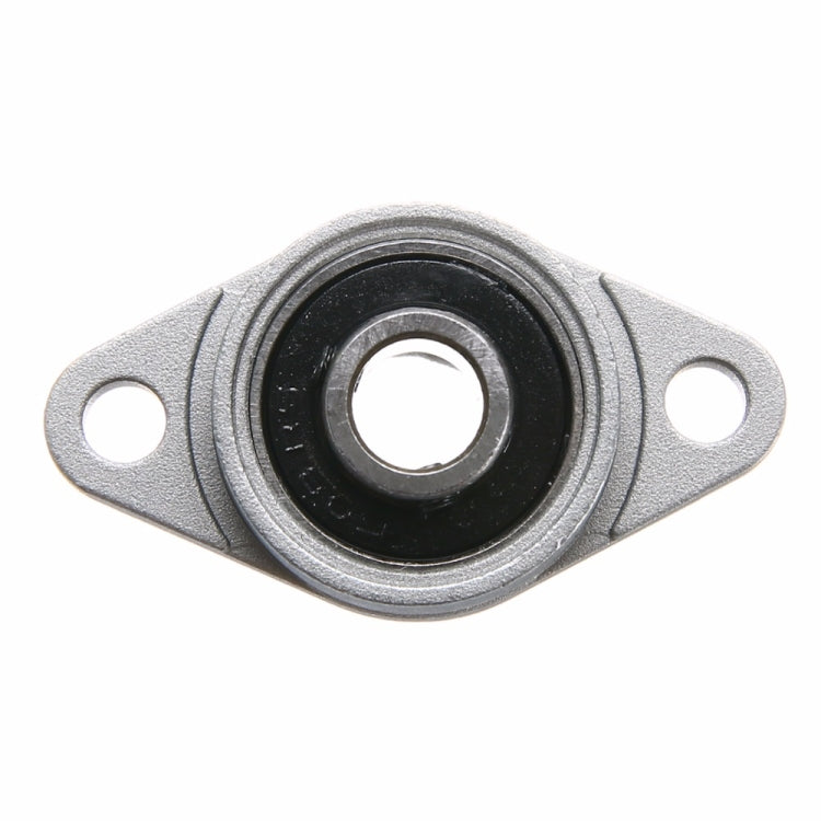 2 peças de alojamento de rolamento de diamante em liga de zinco para impressora 3D, acessórios universais, KFL08 (diâmetro interno 8), KFL000 (diâmetro interno 10), KFL001 (diâmetro interno 12)
