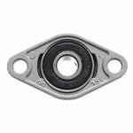 2 peças de alojamento de rolamento de diamante em liga de zinco para impressora 3D, acessórios universais, KFL08 (diâmetro interno 8), KFL000 (diâmetro interno 10), KFL001 (diâmetro interno 12)