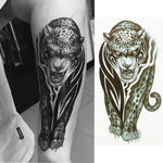 2 PCS Small Full Arm Temporary Waterproof Tattoo Stickers