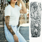 Large Arm Sleeve Waterproof Temporary Tattoo Sticker