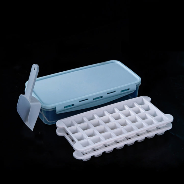 Caixa de gelo doméstica em silicone com tampa, molde para cubos de gelo, grelha para frigorífico, congelador rápido, entrega em cor aleatória, 64 grelhas, 96 grelhas, 128 grelhas