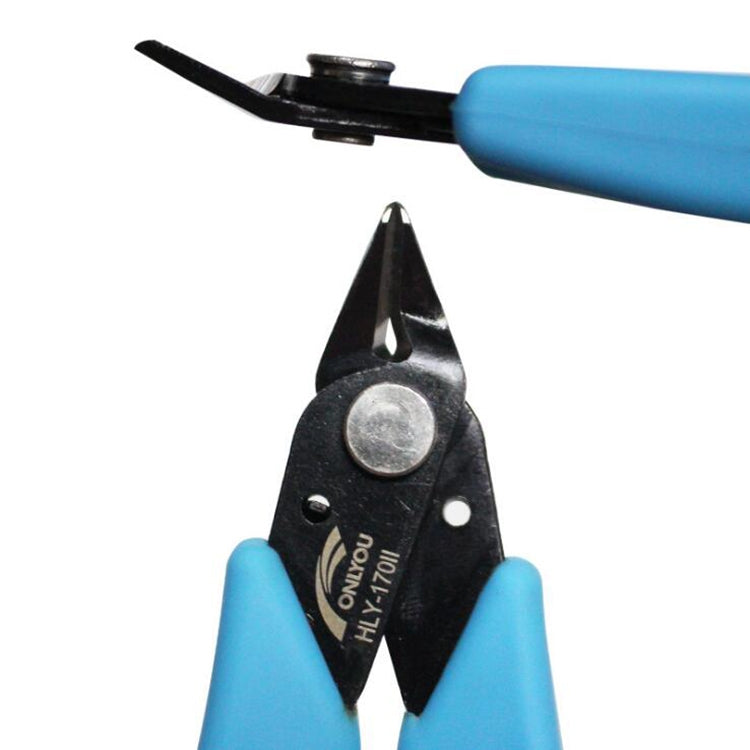 Mini Grampo Lateral para Corte de Cabos Oblíquo em Aço Inoxidável, Grampo Lateral
