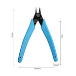 Mini Grampo Lateral para Corte de Cabos Oblíquo em Aço Inoxidável, Grampo Lateral