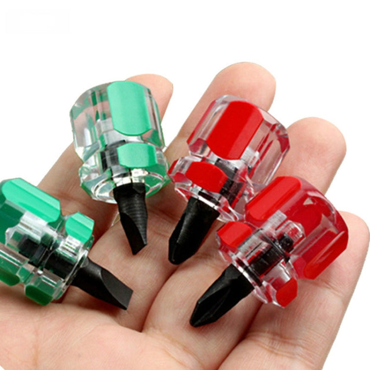 2 Peças de Chave de Fendas Mini Portátil com Cabo Transparente para Reparação, Ferramentas Manuais