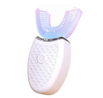 Escova de Dentes Elétrica em Forma de U para Clareamento Dental