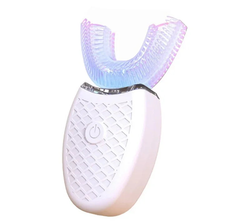 Escova de Dentes Elétrica em Forma de U para Clareamento Dental