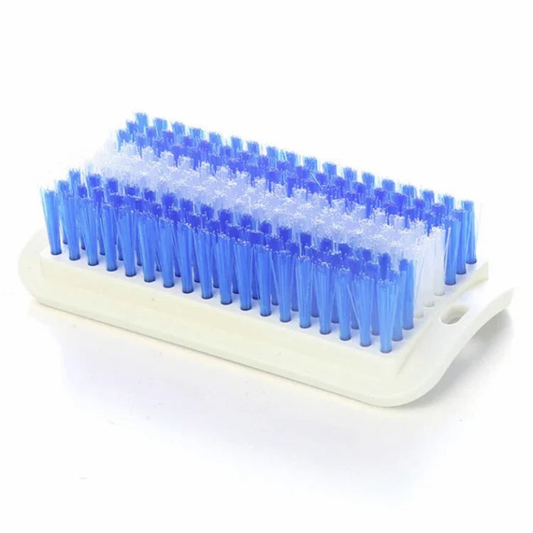 4 PCS Escova de Lavandaria com Cerdas Macias para Uso Doméstico, Escova de Limpeza de Plástico para Lavar Sapatos, Cor Aleatória, 4 PCS Escova de Limpeza