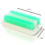 4 PCS Escova de Lavandaria com Cerdas Macias para Uso Doméstico, Escova de Limpeza de Plástico para Lavar Sapatos, Cor Aleatória, 4 PCS Escova de Limpeza