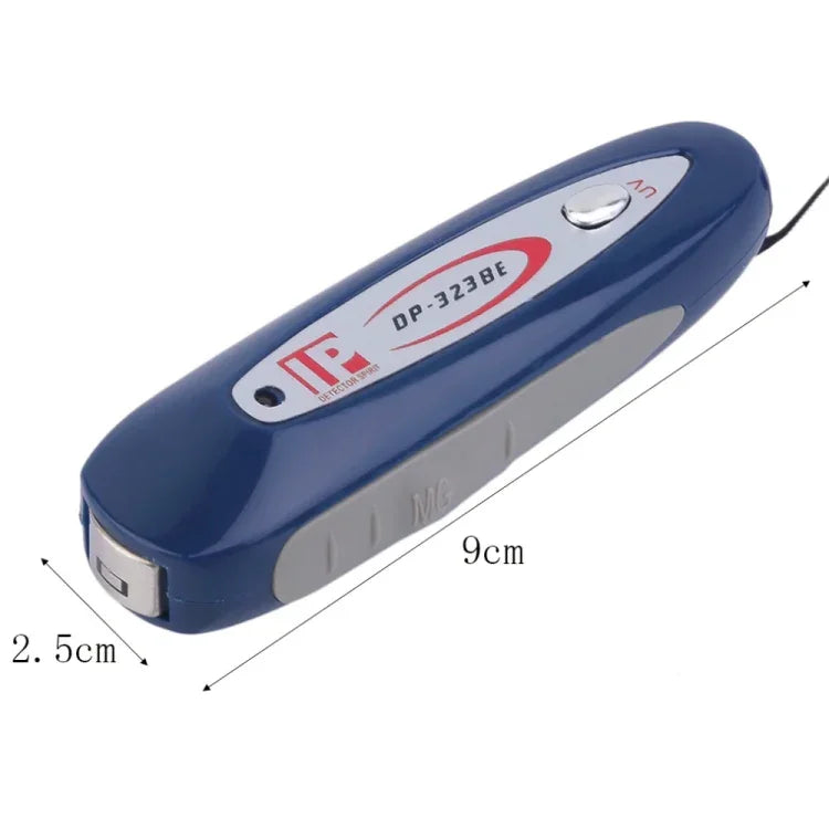 Detector de Dinheiro Falso 2 em 1 Mini Íman e Luz UV, Caneta para Verificação de Pensos Higiénicos, Caneta de Teste Magnética