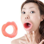 Aparelho de silicone para cuidados faciais, tonificador dos músculos da boca, anti-envelhecimento, anti-rugas, massajador de beleza para lifting facial