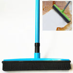 Vassoura para Remoção de Pêlos de Animais em Tapetes, Mopa de Lavagem Manual Sem Poeira, Escova de Chão de Borracha, Azul, Verde, Vermelho, Amarelo, Verde Relva