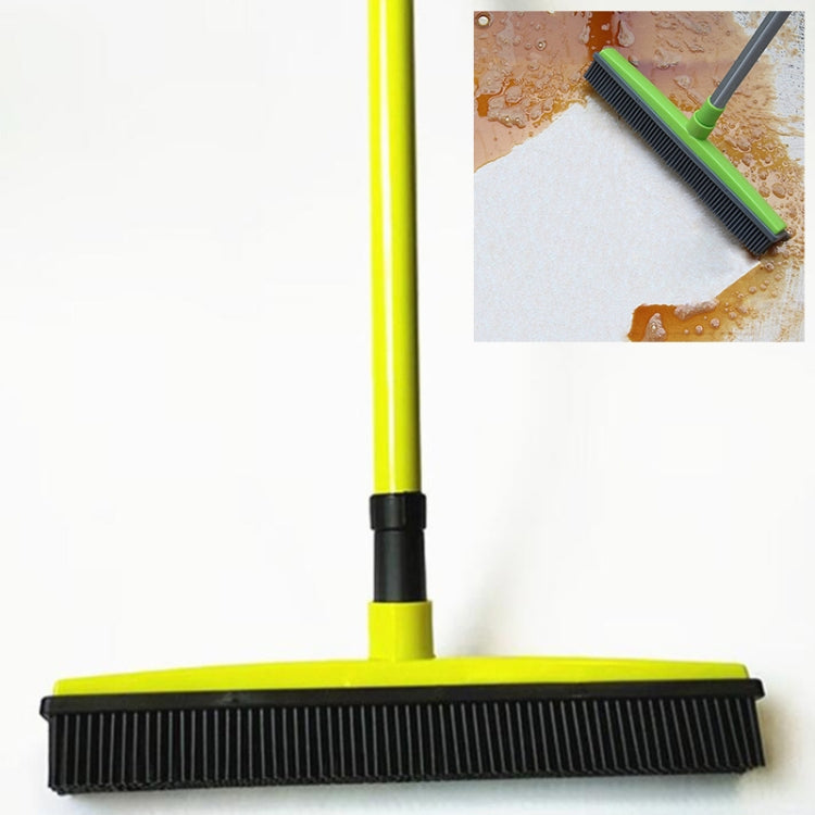 Vassoura para Remoção de Pêlos de Animais em Tapetes, Mopa de Lavagem Manual Sem Poeira, Escova de Chão de Borracha, Azul, Verde, Vermelho, Amarelo, Verde Relva