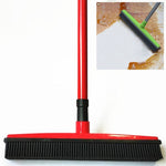 Vassoura para Remoção de Pêlos de Animais em Tapetes, Mopa de Lavagem Manual Sem Poeira, Escova de Chão de Borracha, Azul, Verde, Vermelho, Amarelo, Verde Relva