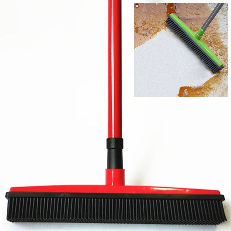 Vassoura para Remoção de Pêlos de Animais em Tapetes, Mopa de Lavagem Manual Sem Poeira, Escova de Chão de Borracha, Azul, Verde, Vermelho, Amarelo, Verde Relva