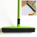 Vassoura para Remoção de Pêlos de Animais em Tapetes, Mopa de Lavagem Manual Sem Poeira, Escova de Chão de Borracha, Azul, Verde, Vermelho, Amarelo, Verde Relva