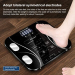 Balanças Electrónicas Inteligentes para Corpo com Ecrã LCD, Balança Digital para Casa de Banho, Balança de Peso Humano