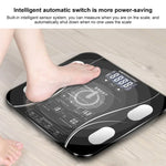 Balanças Electrónicas Inteligentes para Corpo com Ecrã LCD, Balança Digital para Casa de Banho, Balança de Peso Humano