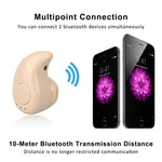 Auricular Bluetooth Sem Fios Mini S530 In-ear Desportivo para Smartphone, com Microfone