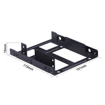Kit Adaptador de Montagem Metálica para HDD/SSD Externo de 2,5 polegadas para 3,5 polegadas com Cabos de Dados e Energia SATA e Parafusos