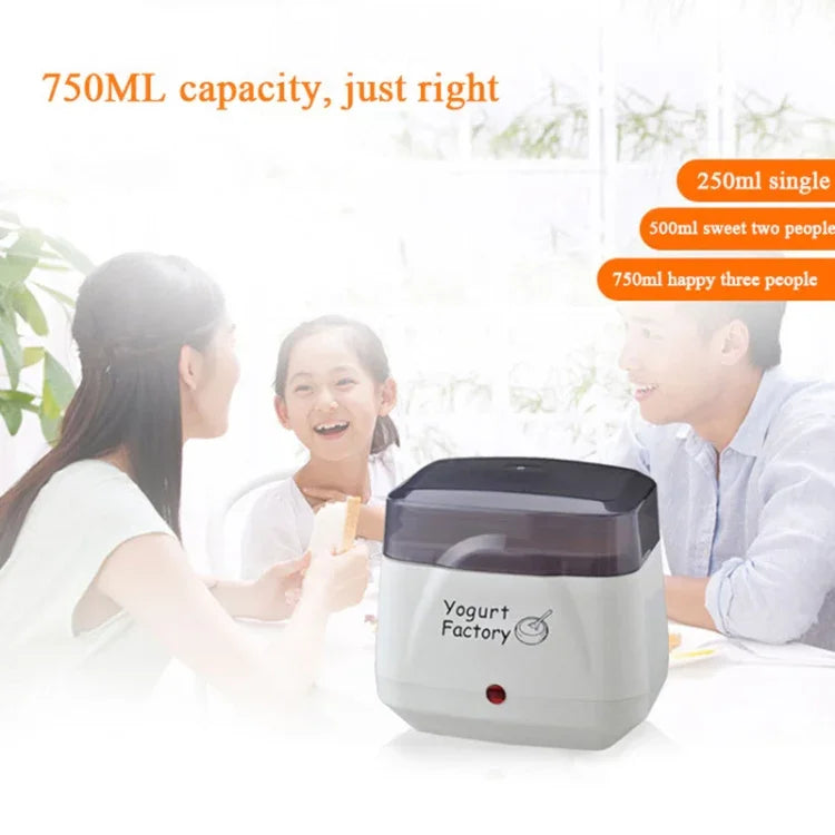 Iogurteira Elétrica Multifuncional 110V-220V, Máquina de Fermentação Natto Totalmente Automática, Tanque de Fermentação de Iogurte, Ficha CN