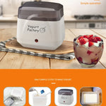 Iogurteira Elétrica Multifuncional 110V-220V, Máquina de Fermentação Natto Totalmente Automática, Tanque de Fermentação de Iogurte, Ficha CN