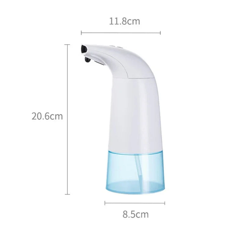 Dispensador de Sabão Espuma para Mãos Automático Inteligente por Indução Infravermelha para Casa, Dispensador de Sabão