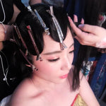 10 Peças de Presilhas de Cabelo em Aço Inoxidável Presilha de Bico de Pato Presilha de Cabelo Presilha de Ferro Grande com Furo Único