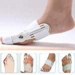 Talas para Joanete Endireitador do Dedão Corretor Alívio da Dor no Pé Correção de Hallux Valgus Suprimentos Ortopédicos, Branco